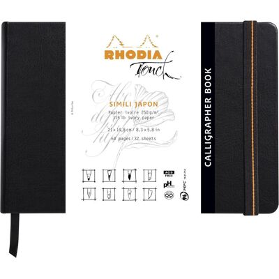 Rhodia, Heft + Block, Touch (A5, Blanko, Harter Einband) Rhodia, Heft + Block, Touch (A5, Blanko, Harter Einband)