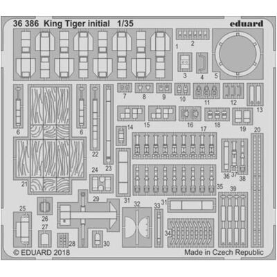 Eduard King Tiger initial for Takom Eduard King Tiger initial for Takom