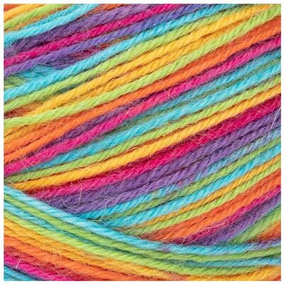 Novita Viola Raita col. 980 Regenbogen ca. 400 m 100 g, Garn + Wolle, Mehrfarbig Novita Viola Raita col. 980 Regenbogen ca. 400 m 100 g, Garn + Wolle, Mehrfarbig