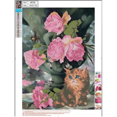 Centrum Diamantmosaik 5D 30x40cm Katze 89755 Centrum Diamantmosaik 5D 30x40cm Katze 89755