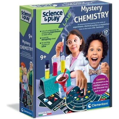 Clementoni Mysteriöse Chemie - Wissenschaftskit für Kinder Clementoni Mysteriöse Chemie - Wissenschaftskit für Kinder