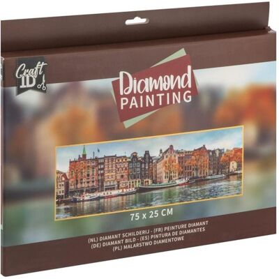 Grafix CRAFT ID Diamantové malování Amsterdam 75x25cm Grafix CRAFT ID Diamantové malování Amsterdam 75x25cm