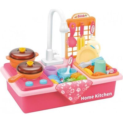 Woopie Spüle 2in1 Herd für Kinder Rosa Woopie Spüle 2in1 Herd für Kinder Rosa