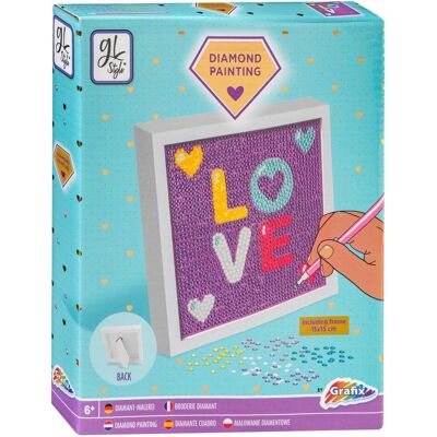 Grafix Bastelset Diamantmalerei 'LIEBE' Grafix Bastelset Diamantmalerei 'LIEBE'