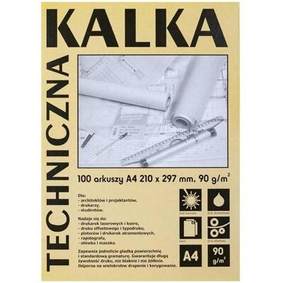 Koh-i-Noor, Bastelpapier, Transparentpapier A4/100 Blatt 90g (90 g/m²) Koh-i-Noor, Bastelpapier, Transparentpapier A4/100 Blatt 90g (90 g/m²)