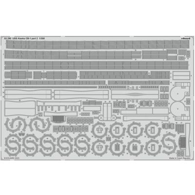 Eduard USS Alaska CB-1 part 2 1/350 for HOBBY BOSS Eduard USS Alaska CB-1 part 2 1/350 for HOBBY BOSS