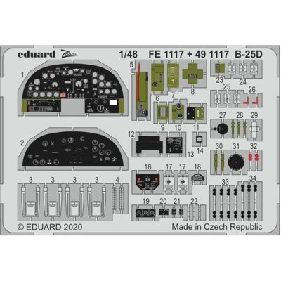 Eduard B-25D for Revell Eduard B-25D for Revell