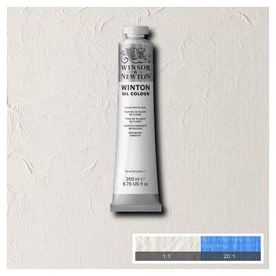 Winsor & Newton, Künstlerfarbe + Bastelfarbe, Winton oil 200ml flake white hue 242 (200 ml) Winsor & Newton, Künstlerfarbe + Bastelfarbe, Winton oil 200ml flake white hue 242 (200 ml)
