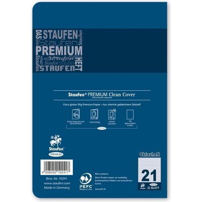 2x Staufen, Heft + Block, Oktavheft Academy A6 32BL bunt (A6, Liniert, Harter Einband) 2x Staufen, Heft + Block, Oktavheft Academy A6 32BL bunt (A6, Liniert, Harter Einband)