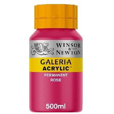 Winsor & Newton, Künstlerfarbe + Bastelfarbe, Galeria Acrylic 500Ml Perm Rose 502 (500 ml) Winsor & Newton, Künstlerfarbe + Bastelfarbe, Galeria Acrylic 500Ml Perm Rose 502 (500 ml)