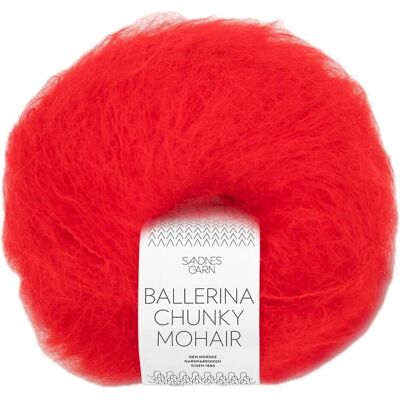 Sandnes Garn col. 4018 scarlet red ca. 135 m 50 g, Garn + Wolle, Rot Sandnes Garn col. 4018 scarlet red ca. 135 m 50 g, Garn + Wolle, Rot