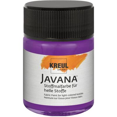 Kreul, Künstlerfarbe + Bastelfarbe, Javana Stoffmalfarbe für helle Stoffe, 50 ml (50 ml) Kreul, Künstlerfarbe + Bastelfarbe, Javana Stoffmalfarbe für helle Stoffe, 50 ml (50 ml)