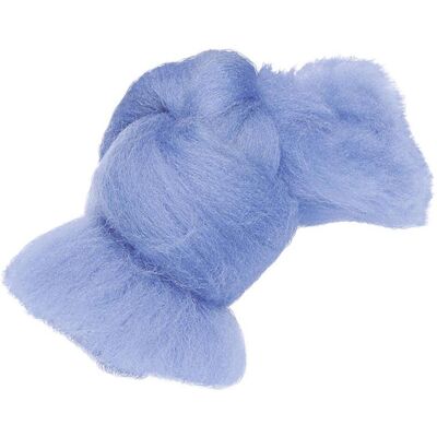 3x Heyda Filzwolle 50 g, Hellblau 3x Heyda Filzwolle 50 g, Hellblau