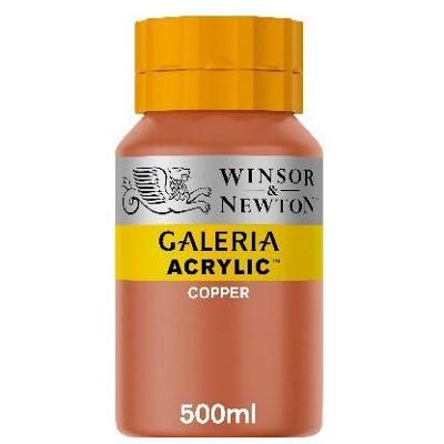 Winsor & Newton Galeria Acrylfarbe Kupfer 500ml - Acrylfarbe Winsor & Newton Galeria Acrylfarbe Kupfer 500ml - Acrylfarbe