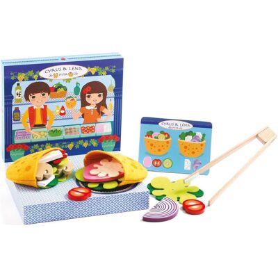 Djeco Pita Spiel - Holzspielzeug - Rollenspiel für Kinder Djeco Pita Spiel - Holzspielzeug - Rollenspiel für Kinder