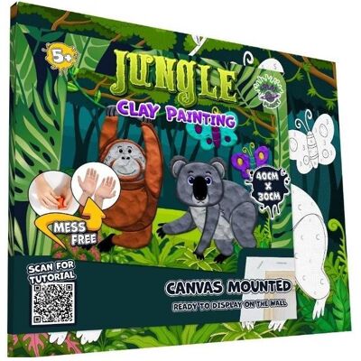 Splat Planet - Dżungla - Plastilin - Bastelset Splat Planet - Dżungla - Plastilin - Bastelset