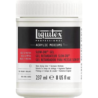 Liquitex - Slow Dri Mischen Gel Medium 237ml - Malmedium Liquitex - Slow Dri Mischen Gel Medium 237ml - Malmedium