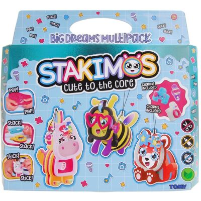 Tomy Big Dreams Recycelter Schaumstoff Kawaii Figuren - Multipack Tomy Big Dreams Recycelter Schaumstoff Kawaii Figuren - Multipack