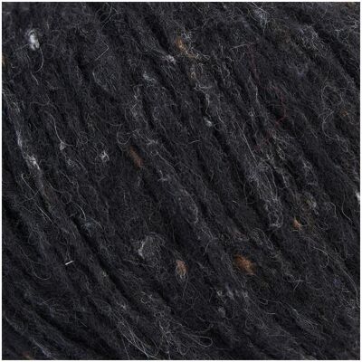 DMC Felted Tweed Soft col. 10019 Black ca. 140 m 50 g, Garn + Wolle, Schwarz DMC Felted Tweed Soft col. 10019 Black ca. 140 m 50 g, Garn + Wolle, Schwarz