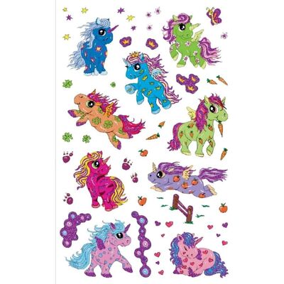 Avery Sticker, Glitter-Sticker (19 Sticker) Avery Sticker, Glitter-Sticker (19 Sticker)