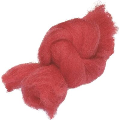 3x Heyda Filzwolle 50 g, Rot 3x Heyda Filzwolle 50 g, Rot