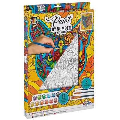 Legind Grafix Tiger Malset - 12 Farben & 3 Pinsel Legind Grafix Tiger Malset - 12 Farben & 3 Pinsel