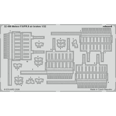 Eduard Meteor F.8/FR.9 air brakes for Revell Eduard Meteor F.8/FR.9 air brakes for Revell
