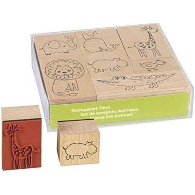 Heyda Stempelset Babytiere - Holz VE=7 Stück Heyda Stempelset Babytiere - Holz VE=7 Stück