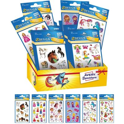 Z-Design, Sticker, Sortiment Sticker (60 Sticker) Z-Design, Sticker, Sortiment Sticker (60 Sticker)