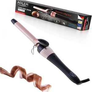 Adler Lockenstab, AD 2116 Curling iron, Black/Pink Adler Lockenstab, AD 2116 Curling iron, Black/Pink