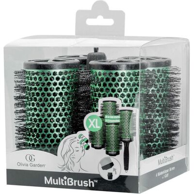 Olivia Garden, Haarbürste + Kamm, MultiBrush Kit Size XL 56mm Olivia Garden, Haarbürste + Kamm, MultiBrush Kit Size XL 56mm