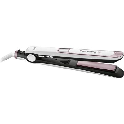 Rowenta Glätteisen, SF7460 hair styling tool Straightening iron Warm Pink, White Rowenta Glätteisen, SF7460 hair styling tool Straightening iron Warm Pink, White