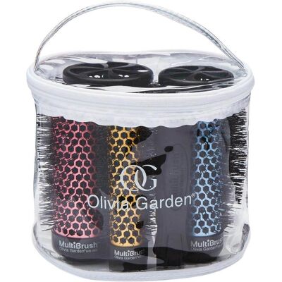 Olivia Garden, Haarbürste + Kamm, MultiBrush Starter Kit 6 Stk. Olivia Garden, Haarbürste + Kamm, MultiBrush Starter Kit 6 Stk.