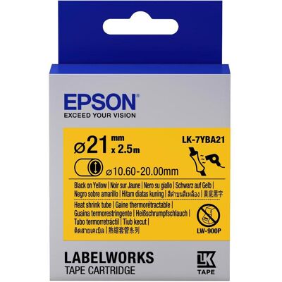 Epson Beschriftungsband, ETIKETTENKASSETTE LK-7YBA21 (3.60 cm, Gelb) Epson Beschriftungsband, ETIKETTENKASSETTE LK-7YBA21 (3.60 cm, Gelb)