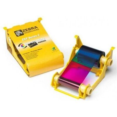 Zebra Beschriftungsband, ZXP3-R2 FARBBAND (Blau, Gelb, Rosa, Schwarz) Zebra Beschriftungsband, ZXP3-R2 FARBBAND (Blau, Gelb, Rosa, Schwarz)