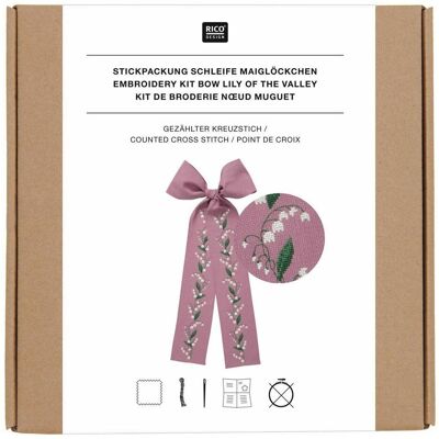 Rico Design Stickpackung Gezählter Kreuzstich, Schl, Handarbeitsset, Mehrfarbig Rico Design Stickpackung Gezählter Kreuzstich, Schl, Handarbeitsset, Mehrfarbig