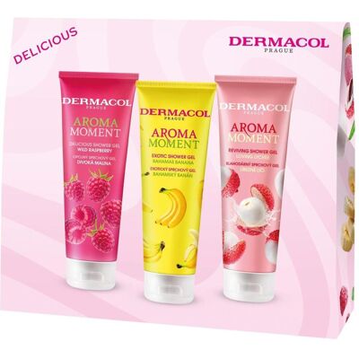 Dermacol, Beauty Geschenkset, Aroma Moment Mix Fruchtgeschenkset (Körperpflegeset) Dermacol, Beauty Geschenkset, Aroma Moment Mix Fruchtgeschenkset (Körperpflegeset)