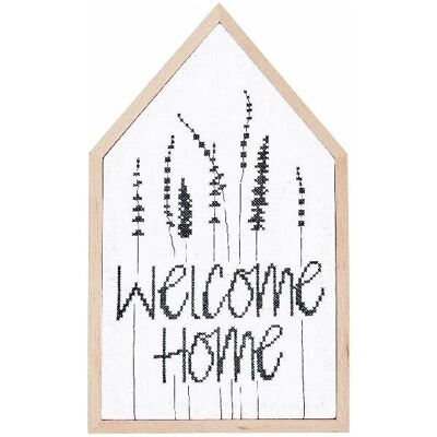 Rico Design Stickpackung Gezählter Kreuzstich, Welcome Home Gräser, FSC Mix, Handarbeitsset, Mehrfarbig Rico Design Stickpackung Gezählter Kreuzstich, Welcome Home Gräser, FSC Mix, Handarbeitsset, Mehrfarbig