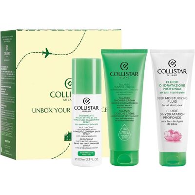 Collistar, Beauty Geschenkset, Tiefenfeuchtigkeitsfluid Reisekit (Körperpflegeset) Collistar, Beauty Geschenkset, Tiefenfeuchtigkeitsfluid Reisekit (Körperpflegeset)