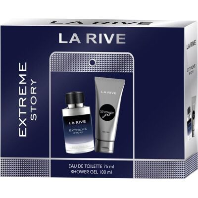 La Rive, Beauty Geschenkset, SET Extreme Story EDT spray 75ml + SHOWER GEL 100ml (Körperpflegeset) La Rive, Beauty Geschenkset, SET Extreme Story EDT spray 75ml + SHOWER GEL 100ml (Körperpflegeset)