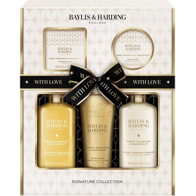 Baylis & Harding, Beauty Geschenkset, Geschenkset Mandarin & Grapefruit Set 5-tlg (Körperpflegeset) Baylis & Harding, Beauty Geschenkset, Geschenkset Mandarin & Grapefruit Set 5-tlg (Körperpflegeset)