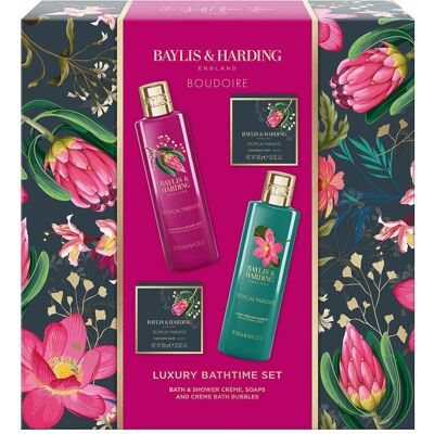 Baylis & Harding, Beauty Geschenkset, Boudoire Geschenkset - Tropical Paradise 4-tlg (Körperpflegeset) Baylis & Harding, Beauty Geschenkset, Boudoire Geschenkset - Tropical Paradise 4-tlg (Körperpflegeset)
