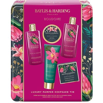 Baylis & Harding, Beauty Geschenkset, Boudoire Geschenkset - Tropical Paradise 5-tlg (Körperpflegeset) Baylis & Harding, Beauty Geschenkset, Boudoire Geschenkset - Tropical Paradise 5-tlg (Körperpflegeset)