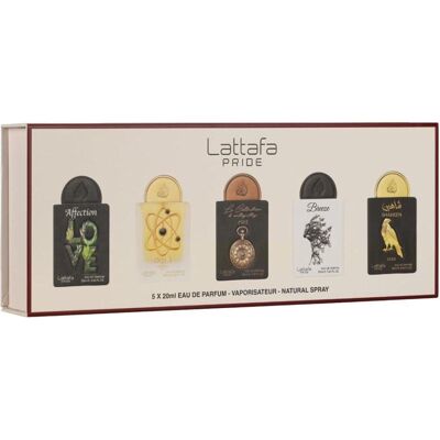 Lattafa, Beauty Geschenkset, Giftset Collection 20ml X 5 Pieces Gift Set Box 01 (Parfum Set) Lattafa, Beauty Geschenkset, Giftset Collection 20ml X 5 Pieces Gift Set Box 01 (Parfum Set)