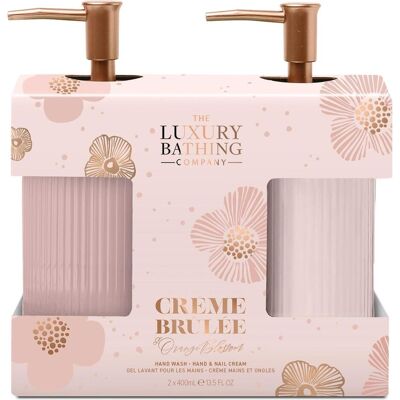 Grace Cole, Beauty Geschenkset, Intensive Handpflege Geschenkset Creme Brulee, Orangenblüte & Vanille 2-tlg Grace Cole, Beauty Geschenkset, Intensive Handpflege Geschenkset Creme Brulee, Orangenblüte & Vanille 2-tlg