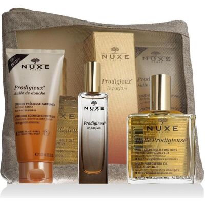 Nuxe Prodigieux Collection Pflege-Set - Duschöl, Trockenöl, Parfüm Nuxe Prodigieux Collection Pflege-Set - Duschöl, Trockenöl, Parfüm