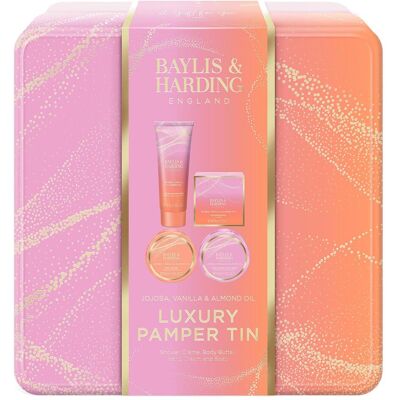 Baylis & Harding, Beauty Geschenkset, Jojoba-, Vanille- und Mandelöl Körperpflege-Geschenkset 4-tlg (Körperpflegeset) Baylis & Harding, Beauty Geschenkset, Jojoba-, Vanille- und Mandelöl Körperpflege-Geschenkset 4-tlg (Körperpflegeset)