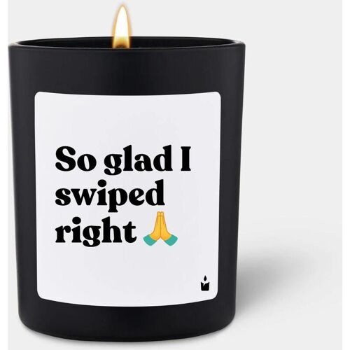 Chatty Candles, Duftkerzen, Duftkerze Woody So glad I swiped right????