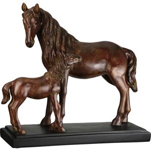 Gilde, Deko Objekt, Skulptur Pferdefamilie Gilde, Deko Objekt, Skulptur Pferdefamilie