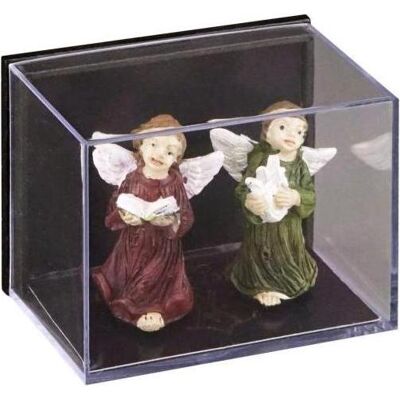 Reutter, Miniaturen, 001.896/5 - Miniatur, 2 Engelfiguren Reutter, Miniaturen, 001.896/5 - Miniatur, 2 Engelfiguren